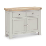 Penzance Stone Grey Small Sideboard from Roseland Furniture