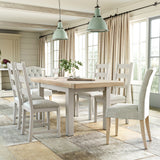 Penzance Small Extending Dining Table from Roseland Furniture