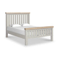 Penzance Stone Grey Bed Frame from Roseland Furniture