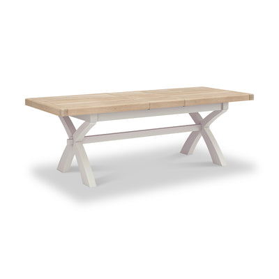 Penzance Cross Leg Extending Dining Table