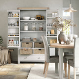 Penzance Stone Grey Kitchen Larder from Roseland Furniture