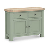 Penzance Sage Green Small Sideboard from Roseland Furniture