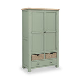 Penzance Sage Green Kitchen Larder from Roseland Furniture