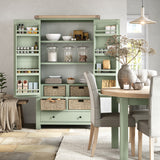 Penzance Sage Green Kitchen Larder from Roseland Furniture