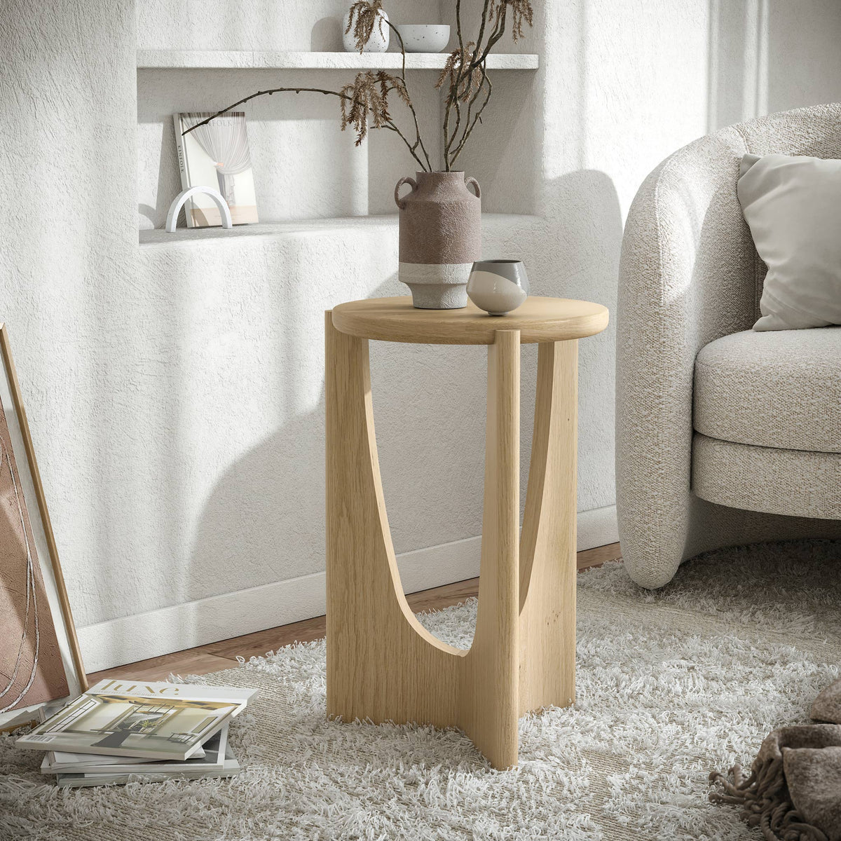 Whitstone Oak Side Table from Roseland Furniture