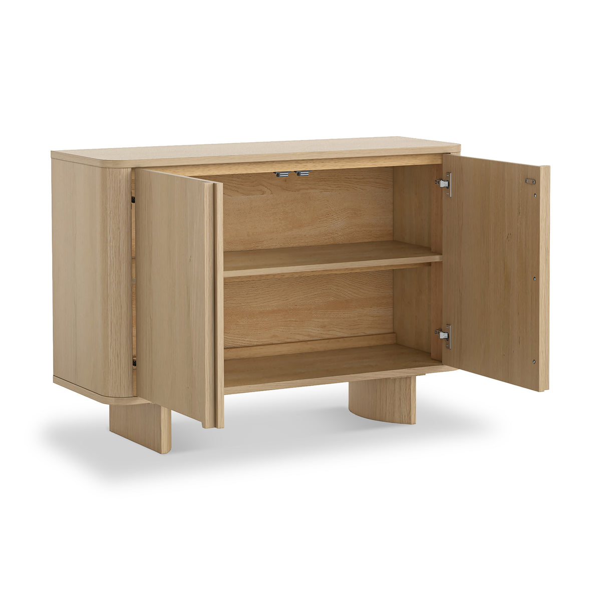 Whitstone Oak Small 2 Door Sideboard from Roseland Furniture