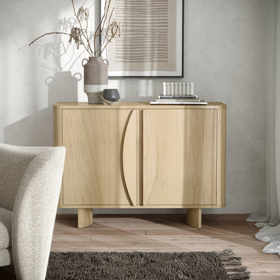 Whitstone Oak 2 Door Small Sideboard