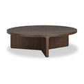 Mylor Oak Large Round Coffee Table from Roseland Furniture