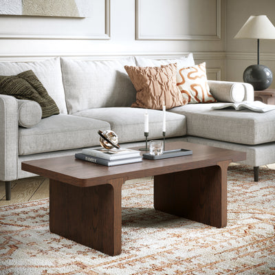 Mylor Oak Rectangular Coffee Table