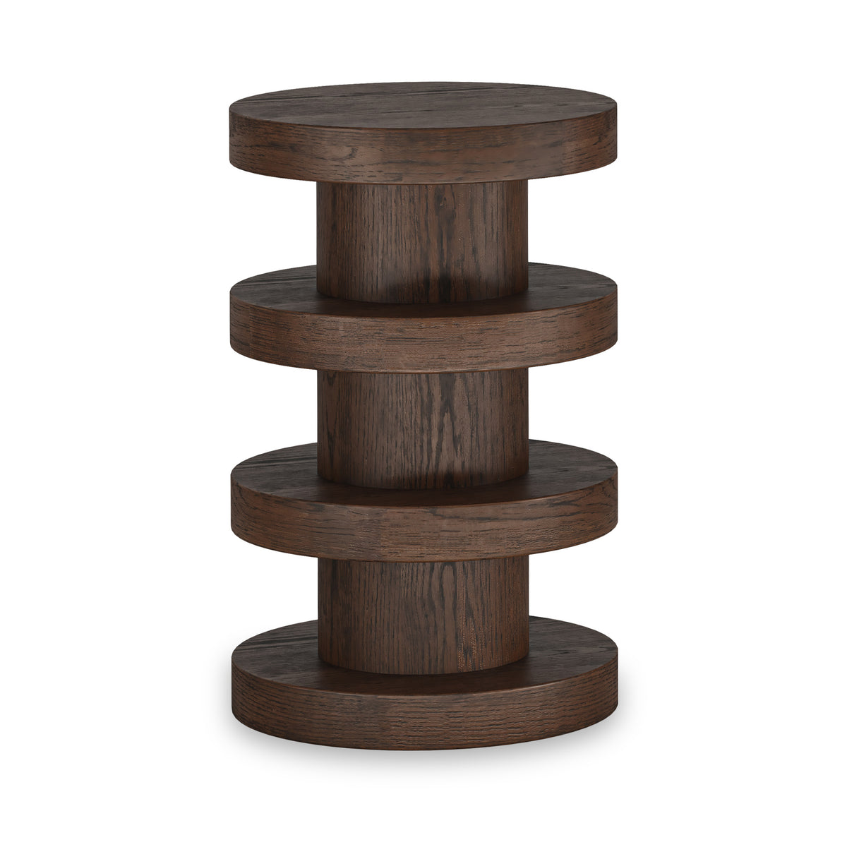 Mylor Oak Bobbin Side Table from Roseland Furniture