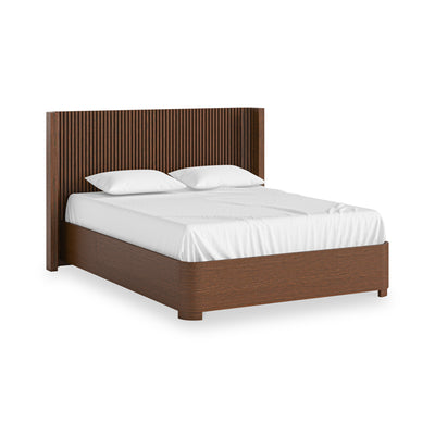 Shorwell Dark Oak Slatted Bed Frame