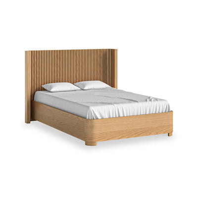 Shorwell Oak Slatted Bed Frame