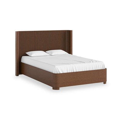 Shorwell Dark Oak Slatted Bed Frame