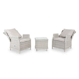 Maze Cotswold Reclining 2 Seat Rattan Bistro Set