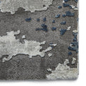 Fenway Navy Grey Distressed Super Soft Rug