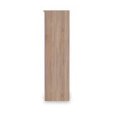 Blakely White & Light Oak 2 Door Wardrobe