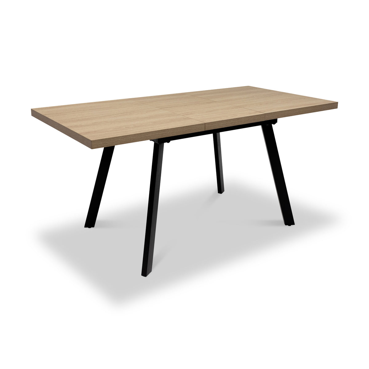 Walker-120-160cm-ext-dining-table-light-oak from Roseland Furniture