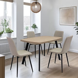 Frankie-120cm-oak-effect-dining-table-light-oak from Roseland Furniture