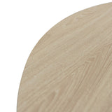 Rivera-120cm-round-dining-table-light-oak from Roseland Furniture