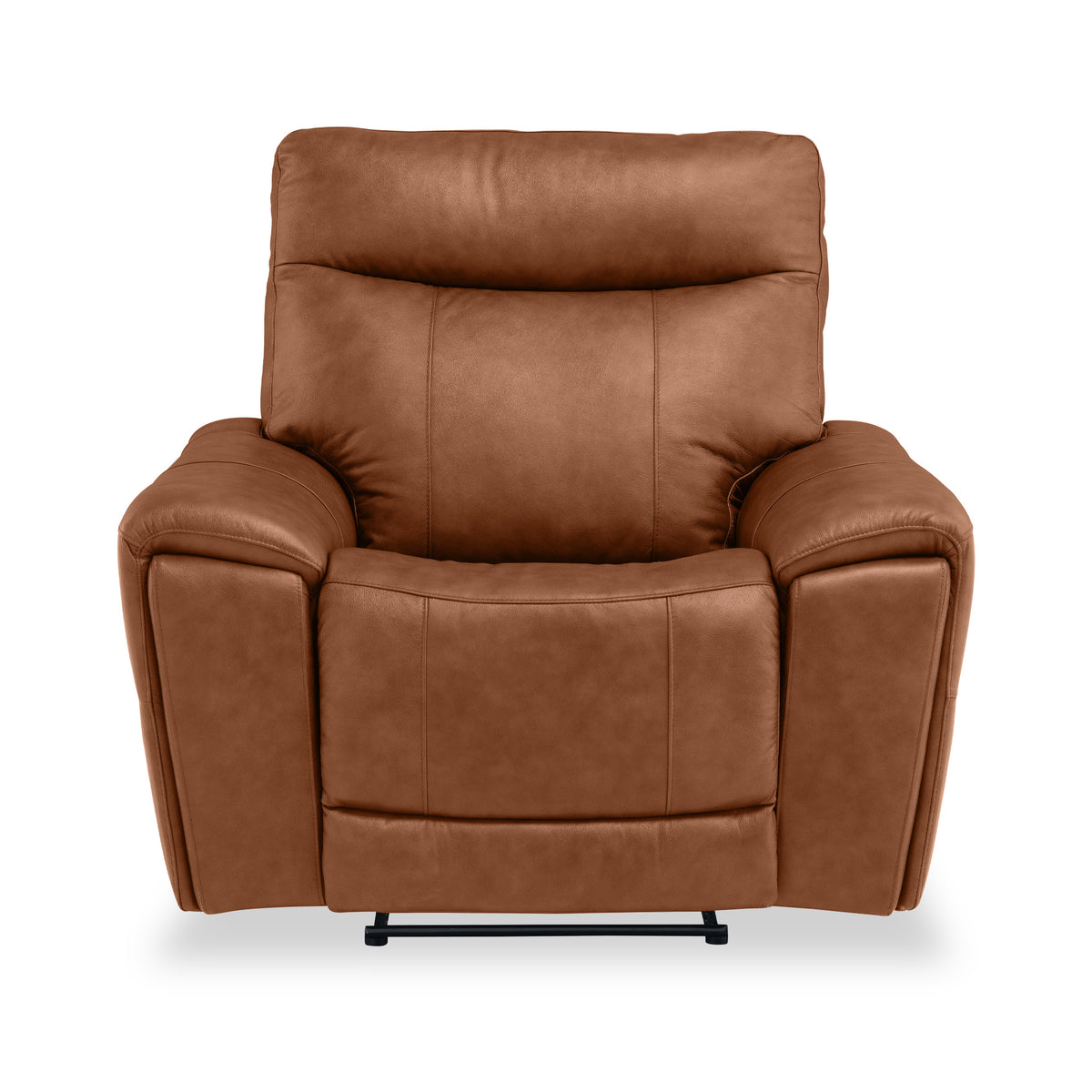 Deana-Leather-Electric-Recliner-Armchair-Tanfrom Roseland Furniture