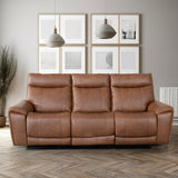 Deana-Leather-3-Seater-Electric-Recliner-Tan for living room