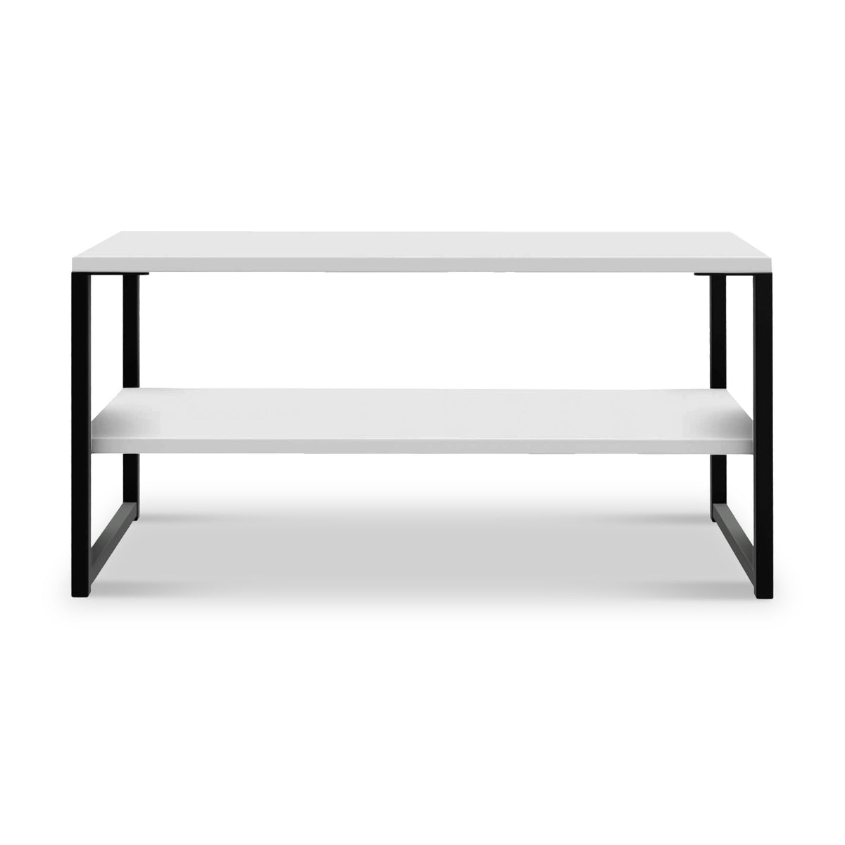 Hudson Grey and Black Coffee Table from Roseland Furniture