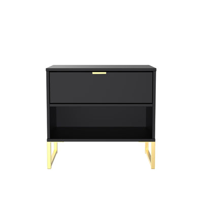 Hudson 1 Drawer with Open Shelf Side Table