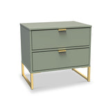 Hudson 2 Drawer Bedside Table from Roseland Furniture