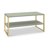 Hudson Olive and Gold Coffee Table from Roseland Furniture