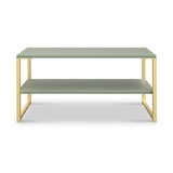 Hudson Olive and Gold Coffee Table from Roseland Furniture