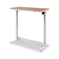 Juno Standing Desk Oak & White from Roseland Furniture