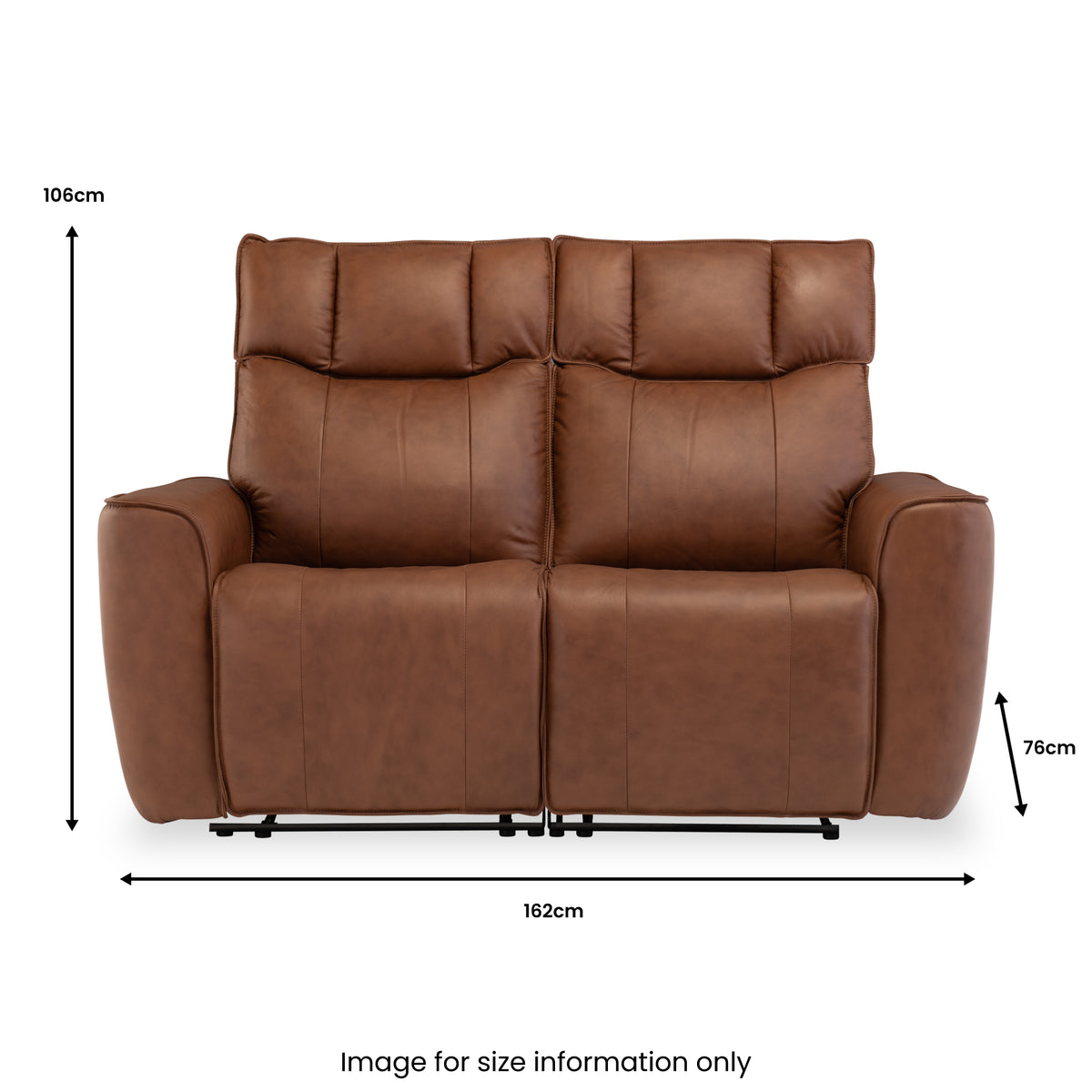 Eira-Leather-2-Seater-Electric-Recliner-Sofa from Roseland Furniture