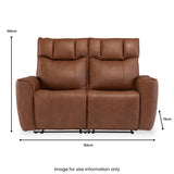 Eira-Leather-2-Seater-Electric-Recliner-Sofa from Roseland Furniture