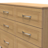 Killgarth Oak 6 Drawer Wide Chest