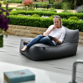 Outdoor Bean Bed for Adults or Kids | Extra Large Waterproof Bean Bag