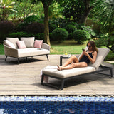 Maze Allure Outmeal Sunlounger