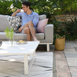 Maze Ethos Lead Chine 2 Seat Outdoor Sofa Set from Roseland Furniture