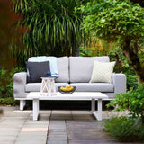 Maze Ethos Lead Chine 2 Seat Outdoor Sofa Set from Roseland Furniture