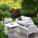 Maze Ethos Lead Chine 2 Seat Outdoor Sofa Set from Roseland Furniture