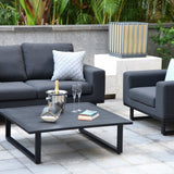 Maze Ethos Charcoal 2 Seat Outdoor Sofa Set from Roseland Furniture