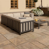 Maze Ibiza Small Outdoor Corner Sofa Set With Square Table