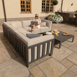 Maze Ibiza Small Outdoor Corner Sofa Set With Coffee Table