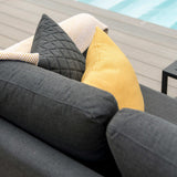 Maze Pulse Charcoal Outdoor Chaise Sofa Set