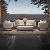 Pulse 3 Seat Outdoor Sofa Dining Set with Rising Table