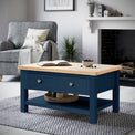 Farrow Navy Coffee Table from Roseland Furniture
