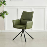 Marta Green Faux Leather Dining Chair from Roseland Furniture