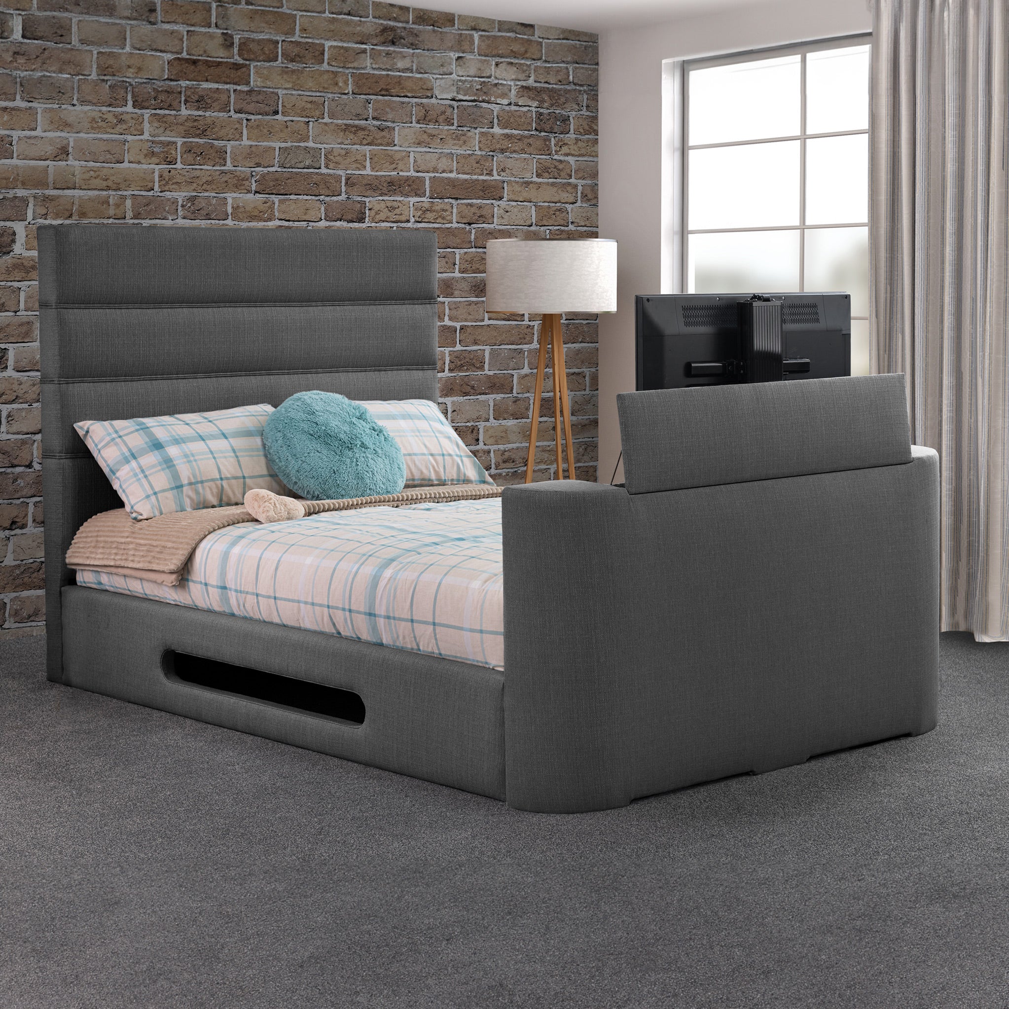 Cheap tv deals beds king size