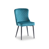 Lloyd Peacock Velvet Dining Chair From Roseland Furniture