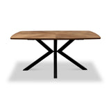 Zane-160cm-oak-&-elm-effect-dining-table from Roseland Furniture