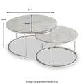 Berta-Grey-Coffee-Table-Set from Roseland Furniture